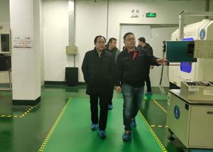 澗西區(qū)委書記、高新區(qū)黨工委書記謝峰到麥斯克電子調(diào)研慰問
